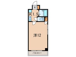 ハイツ天翔の物件間取画像